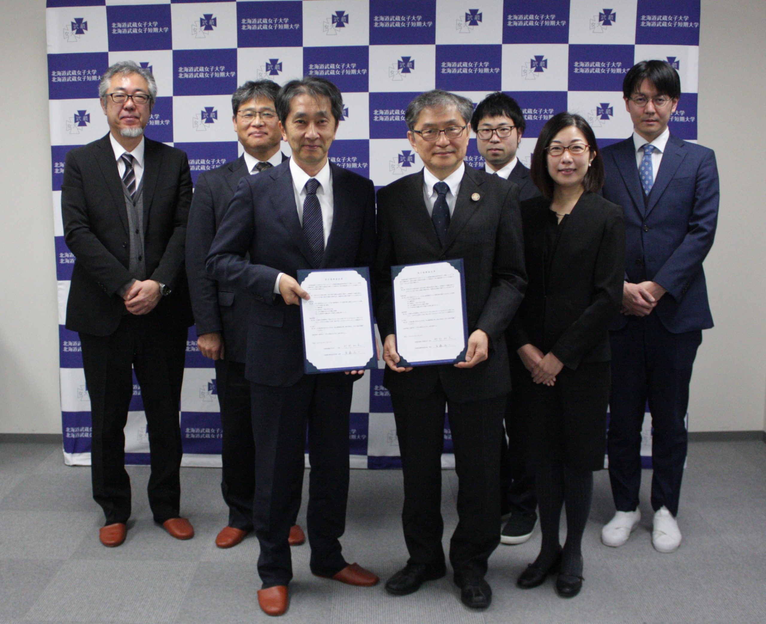 北海道札幌啓成高等学校様と「高大連携協定」の締結を行いました。